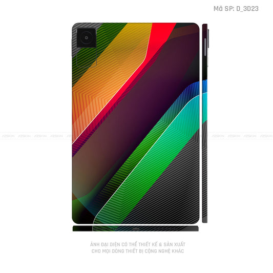 Dán Skin Máy Tính Bảng Xiaomi Mipad Hình Nghệ Thuật 3D | D_3D23
