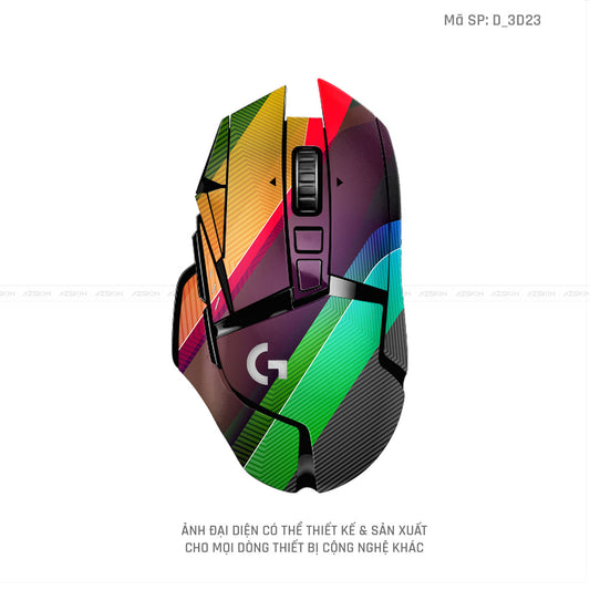 Skin Dán Chuột Logitech Hình Nghệ Thuật 3D | D_3D23