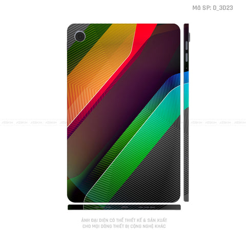 Dán Skin Máy Tính Bảng Oppo Pad Series Hình Nghệ Thuật 3D | D_3D23