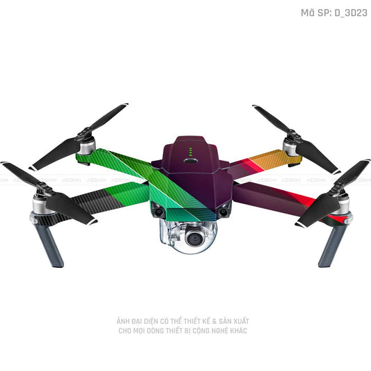Dán Skin Flycam Hình Nghệ Thuật 3D | D_3D23