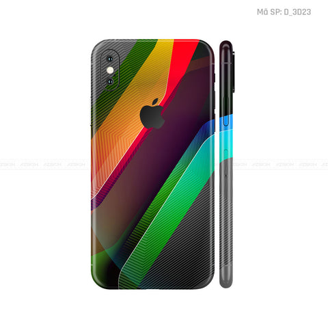 Dán Skin IPhone X Series Hình Nghệ Thuật 3D | D_3D23