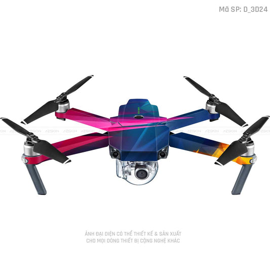 Dán Skin Flycam Hình Nghệ Thuật 3D | D_3D24