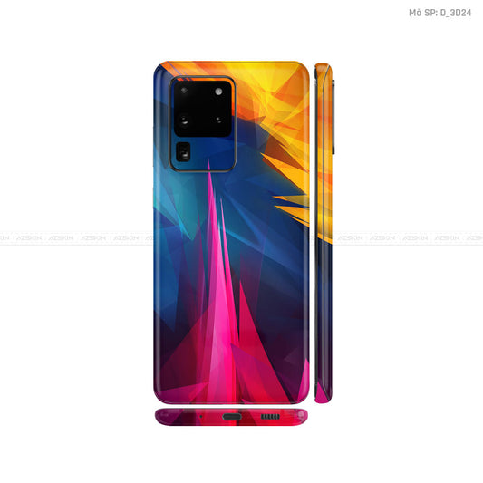 Dán Skin Galaxy S20 Series Hình Nghệ Thuật 3D | D_3D24