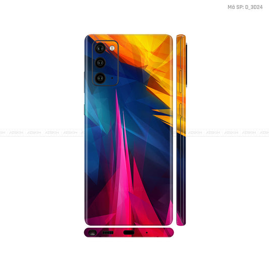 Dán Skin Galaxy Note 20 Series Hình Nghệ Thuật 3D | D_3D24