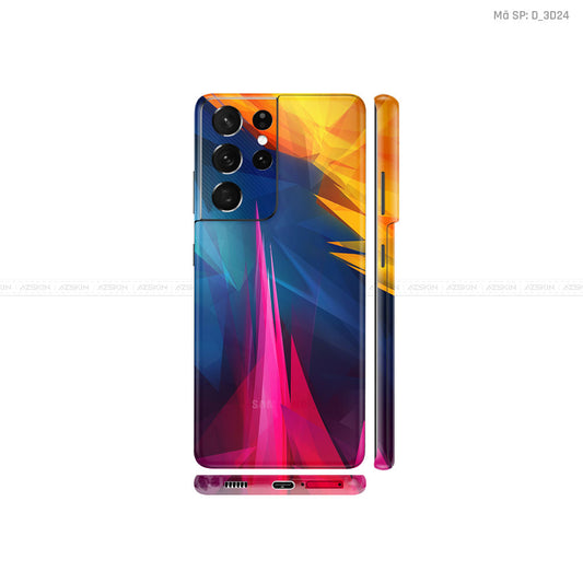 Dán Skin Galaxy S21 Series Hình Nghệ Thuật 3D | D_3D24