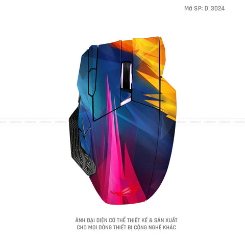 Skin Dán Chuột Asus Hình Nghệ Thuật 3D | D_3D24