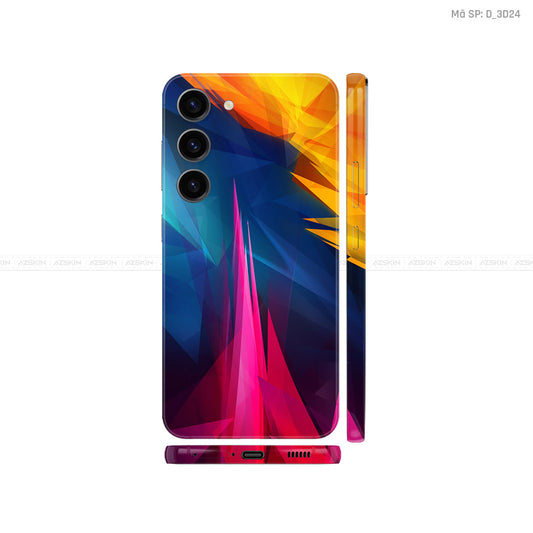 Dán Skin Galaxy S23 Series Hình Nghệ Thuật 3D | D_3D24