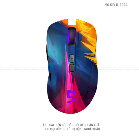 Skin Dán Chuột Fuhlen Hình Nghệ Thuật 3D | D_3D24