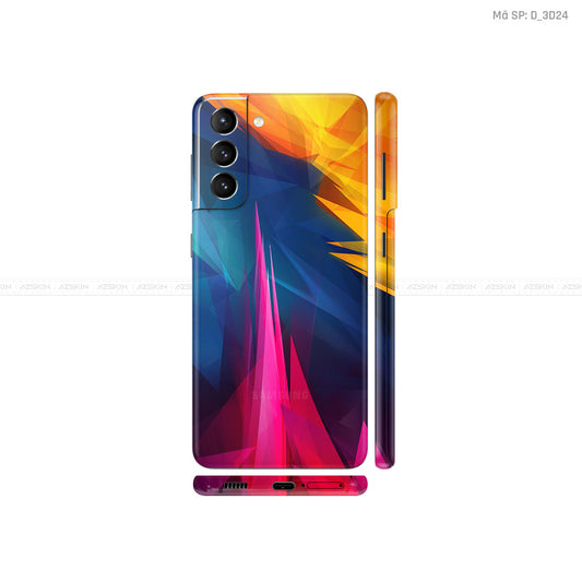 Dán Skin Galaxy S21 Series Hình Nghệ Thuật 3D | D_3D24