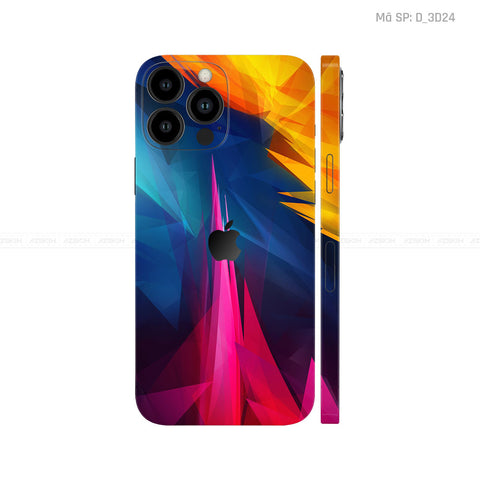 Dán Skin IPhone 12 Series Hình Nghệ Thuật 3D | D_3D24