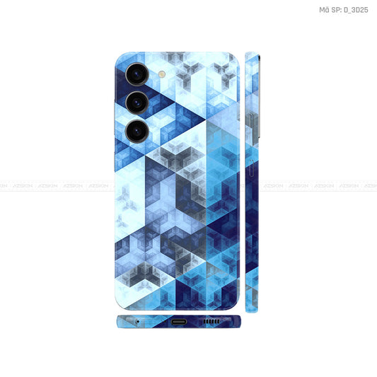 Dán Skin Galaxy S23 Series Hình Nghệ Thuật 3D | D_3D25