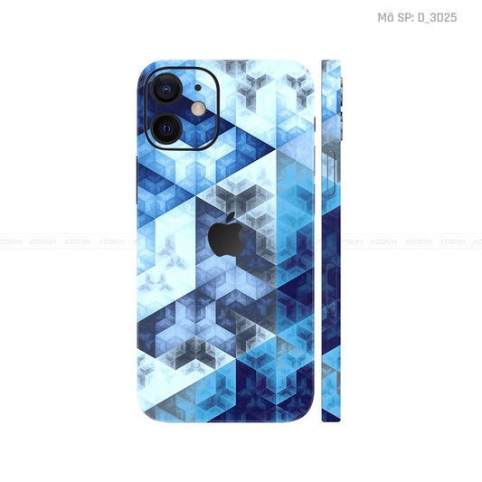 Dán Skin IPhone 12 Series Hình Nghệ Thuật 3D | D_3D25