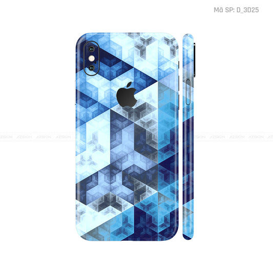 Dán Skin IPhone X Series Hình Nghệ Thuật 3D | D_3D25