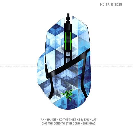 Skin Dán Chuột Razer Hình Nghệ Thuật 3D | D_3D25