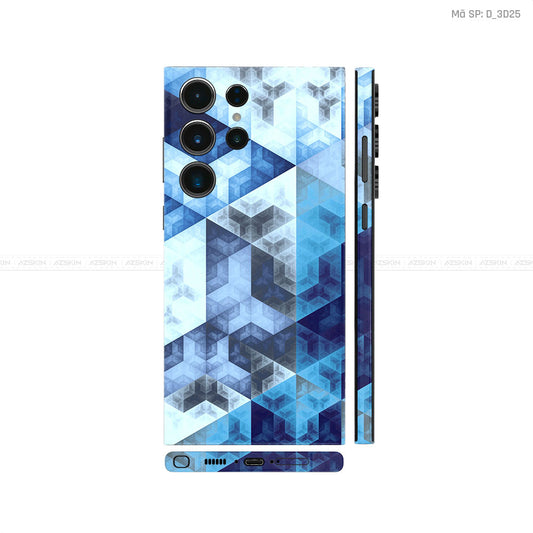 Dán Skin Galaxy S23 Series Hình Nghệ Thuật 3D | D_3D25