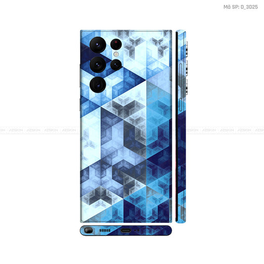 Dán Skin Galaxy S22 Series Hình Nghệ Thuật 3D | D_3D25