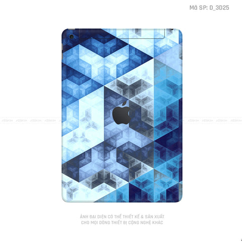 Dán Skin IPad Gen Series Hình 3D | D_3D25