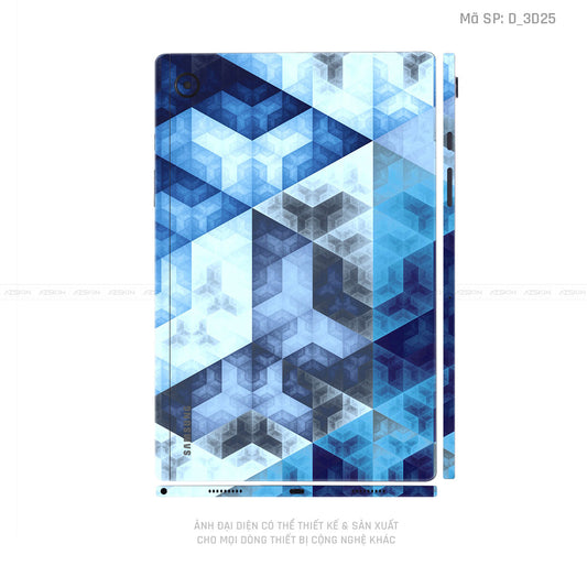 Dán Skin Galaxy Tab A Series Hình Nghệ Thuật 3D | D_3D25