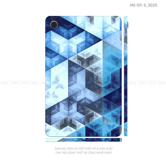Dán Skin Máy Tính Bảng Oppo Pad Series Hình Nghệ Thuật 3D | D_3D25