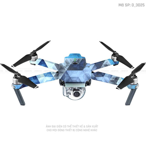 Dán Skin Flycam Hình Nghệ Thuật 3D | D_3D25