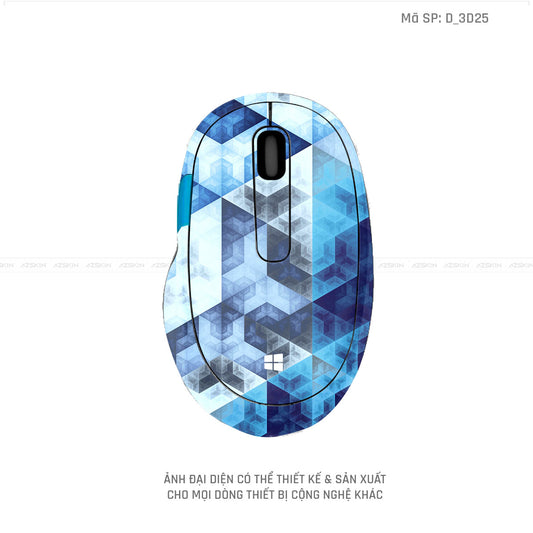 Skin Dán Chuột Microsoft Hình Nghệ Thuật 3D | D_3D25