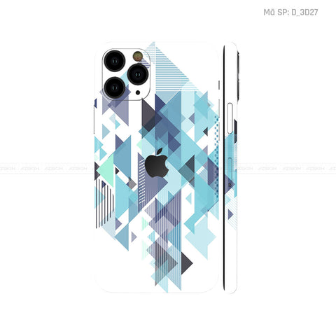 Dán Skin IPhone 11 Series Hình Nghệ Thuật 3D | D_3D27