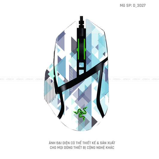 Skin Dán Chuột Razer Hình Nghệ Thuật 3D | D_3D27