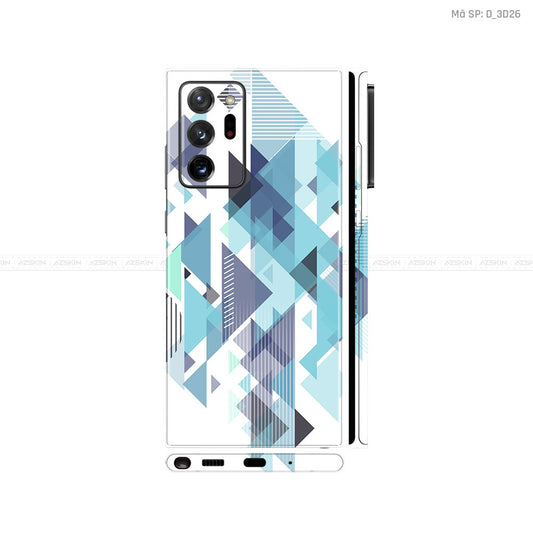 Dán Skin Galaxy Note 20 Series Hình Nghệ Thuật 3D | D_3D27