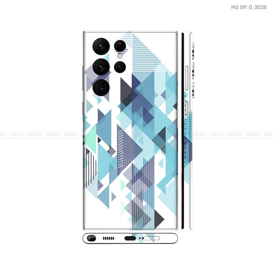 Dán Skin Galaxy S22 Series Hình Nghệ Thuật 3D | D_3D27