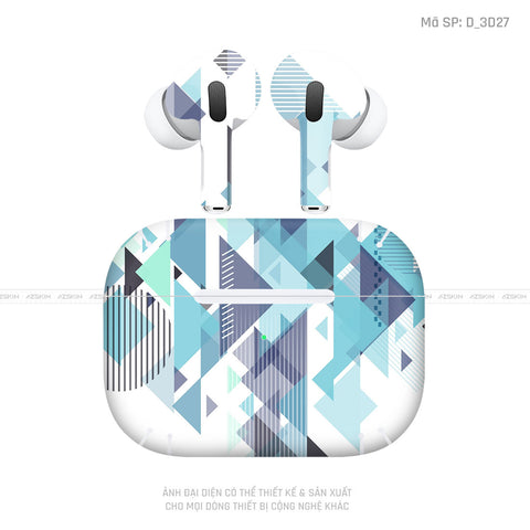Dán Skin Tai Nghe Airpod Pro/ Pro 2 Hình Nghệ Thuật 3D | D_3D27