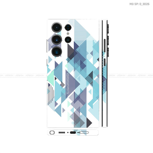 Dán Skin Galaxy S23 Series Hình Nghệ Thuật 3D | D_3D27