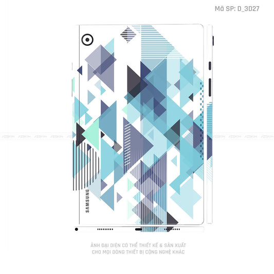 Dán Skin Galaxy Tab A Series Hình Nghệ Thuật 3D | D_3D27
