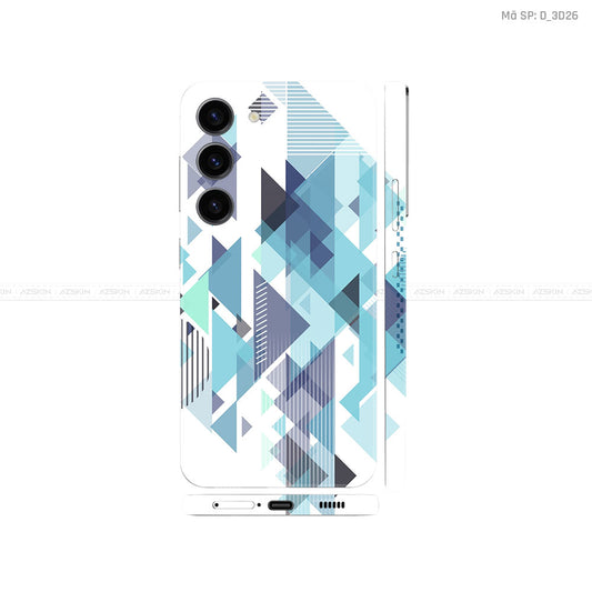 Dán Skin Galaxy S23 Series Hình Nghệ Thuật 3D | D_3D27