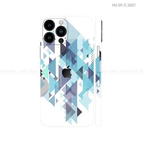 Dán Skin IPhone 12 Series Hình Nghệ Thuật 3D | D_3D27