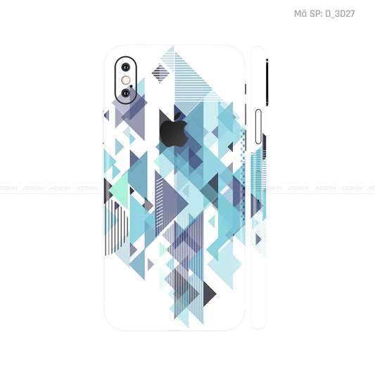 Dán Skin IPhone X Series Hình Nghệ Thuật 3D | D_3D27