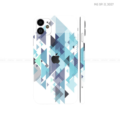 Dán Skin IPhone 11 Series Hình Nghệ Thuật 3D | D_3D27