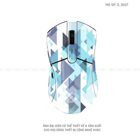 Skin Dán Chuột Dareu Hình Nghệ Thuật 3D | D_3D27