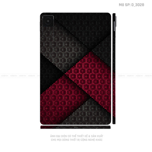 Dán Skin Máy Tính Bảng Xiaomi Mipad Hình Nghệ Thuật 3D | D_3D28