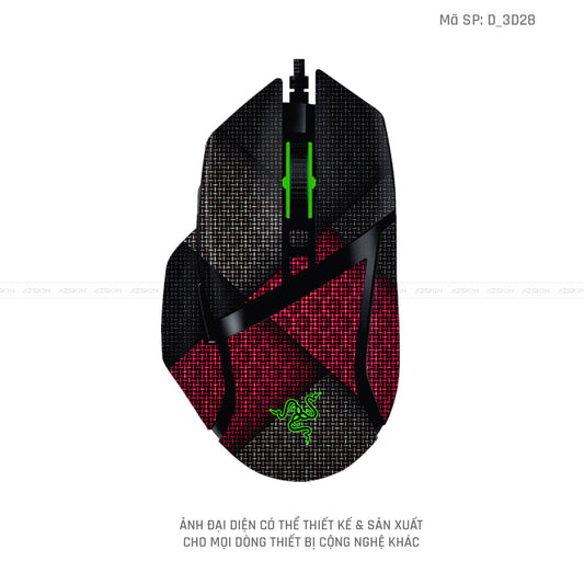 Skin Dán Chuột Razer Hình Nghệ Thuật 3D | D_3D28