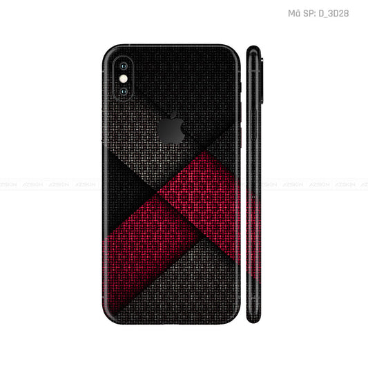 Dán Skin IPhone X Series Hình Nghệ Thuật 3D | D_3D28
