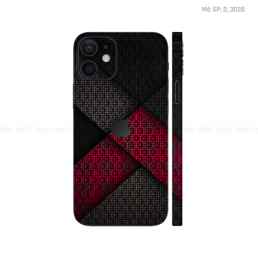 Dán Skin IPhone 12 Series Hình Nghệ Thuật 3D | D_3D28