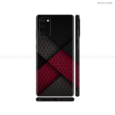 Dán Skin Galaxy Note 20 Series Hình Nghệ Thuật 3D | D_3D28