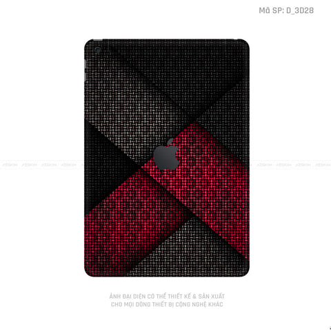 Dán Skin IPad Gen Series Hình 3D | D_3D28