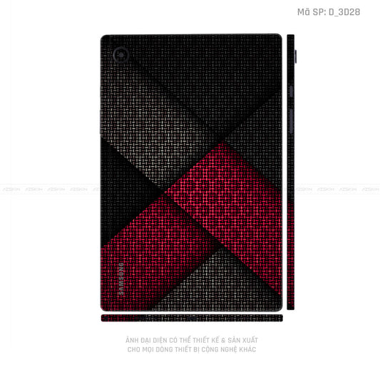 Dán Skin Galaxy Tab A Series Hình Nghệ Thuật 3D | D_3D28