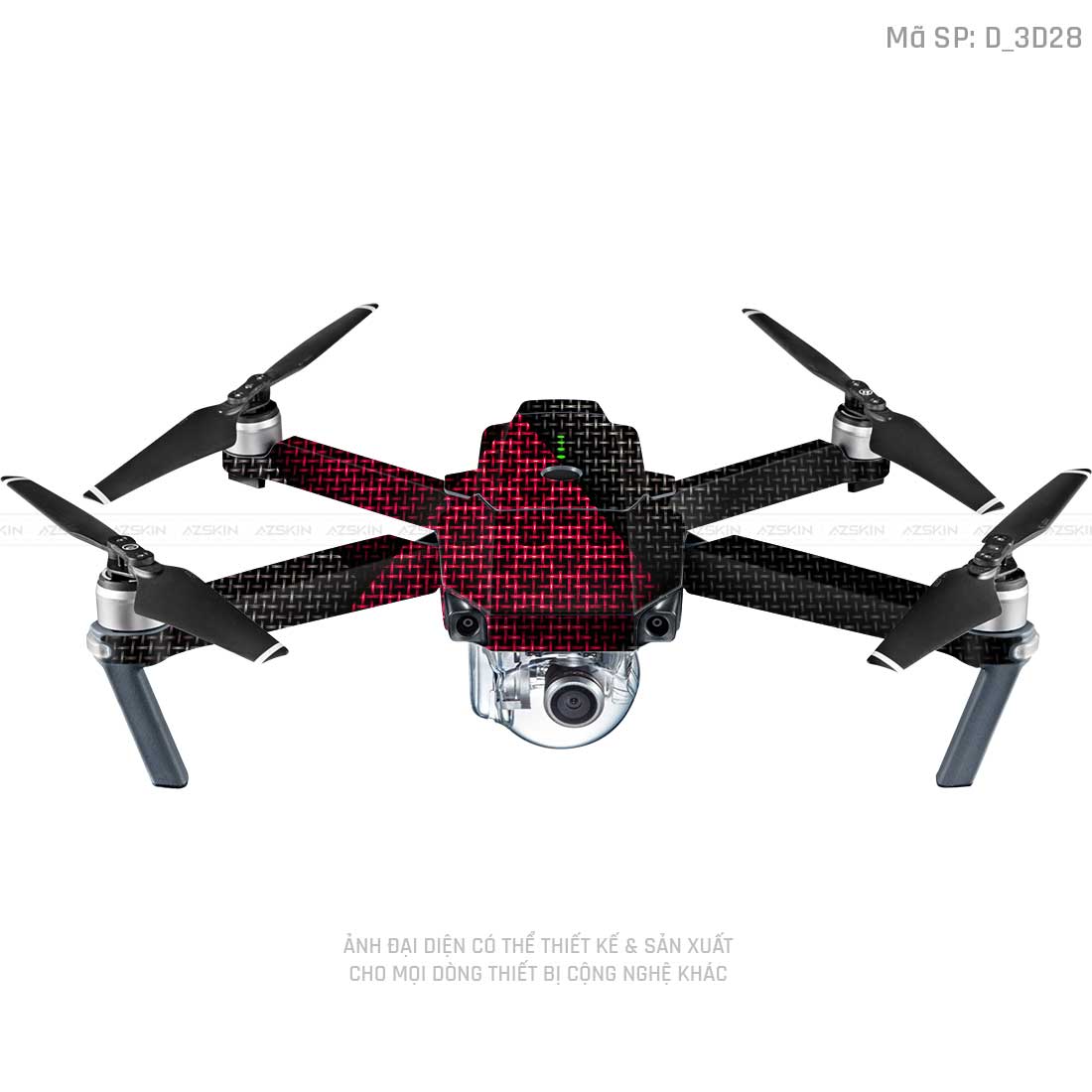 Dán Skin Flycam Hình Nghệ Thuật 3D | D_3D28