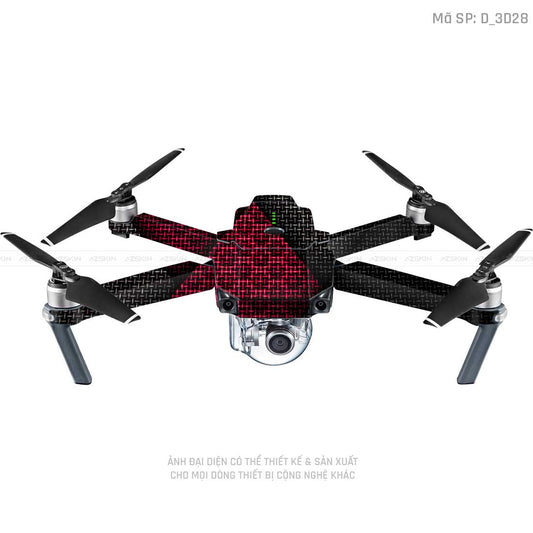 Dán Skin Flycam Hình Nghệ Thuật 3D | D_3D28