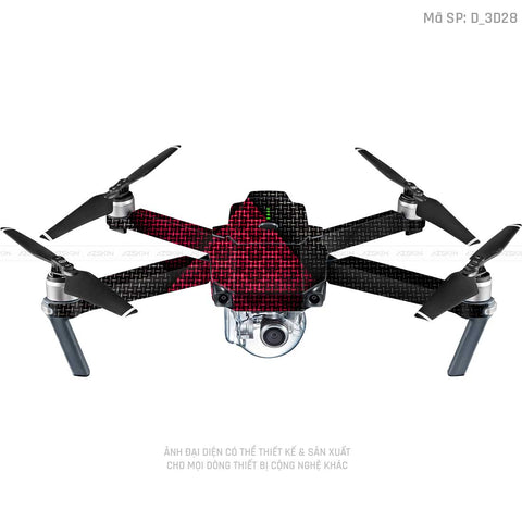 Dán Skin Flycam Hình Nghệ Thuật 3D | D_3D28