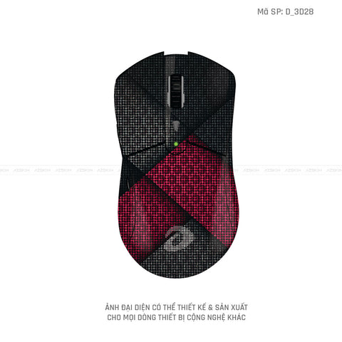 Skin Dán Chuột Dareu Hình Nghệ Thuật 3D | D_3D28