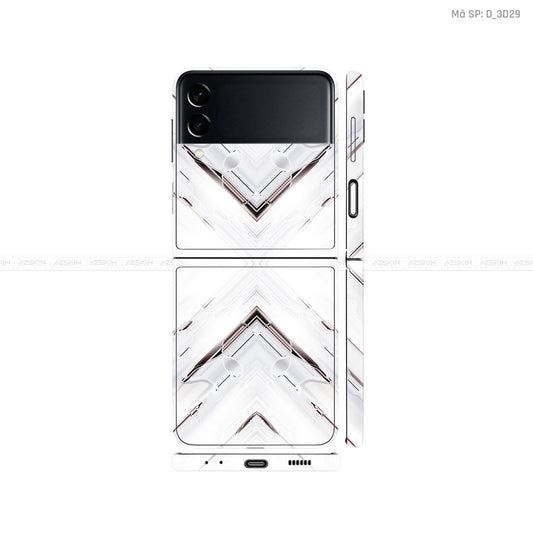 Dán Skin Galaxy Zflip3 Hình Nghệ Thuật 3D | D_3D29