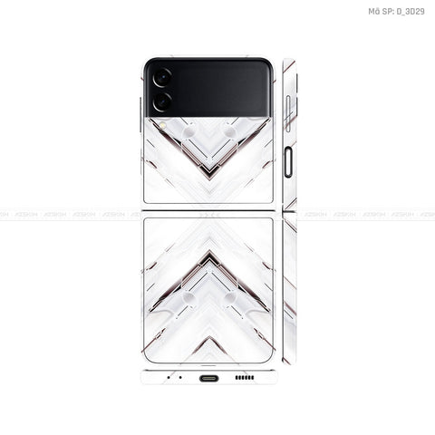 Dán Skin Galaxy Zflip3 Hình Nghệ Thuật 3D | D_3D29
